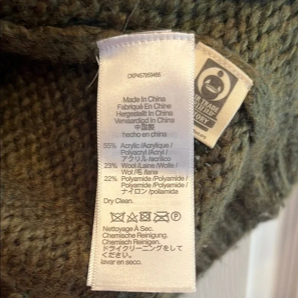 Madewell Green Cowl Neck Sweater - Picture 4 of 5